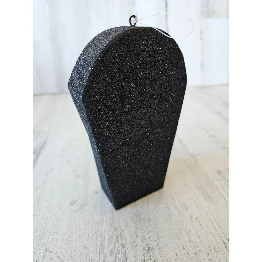 Pier 1 mummy coffin‎ glitter Halloween decor rare
